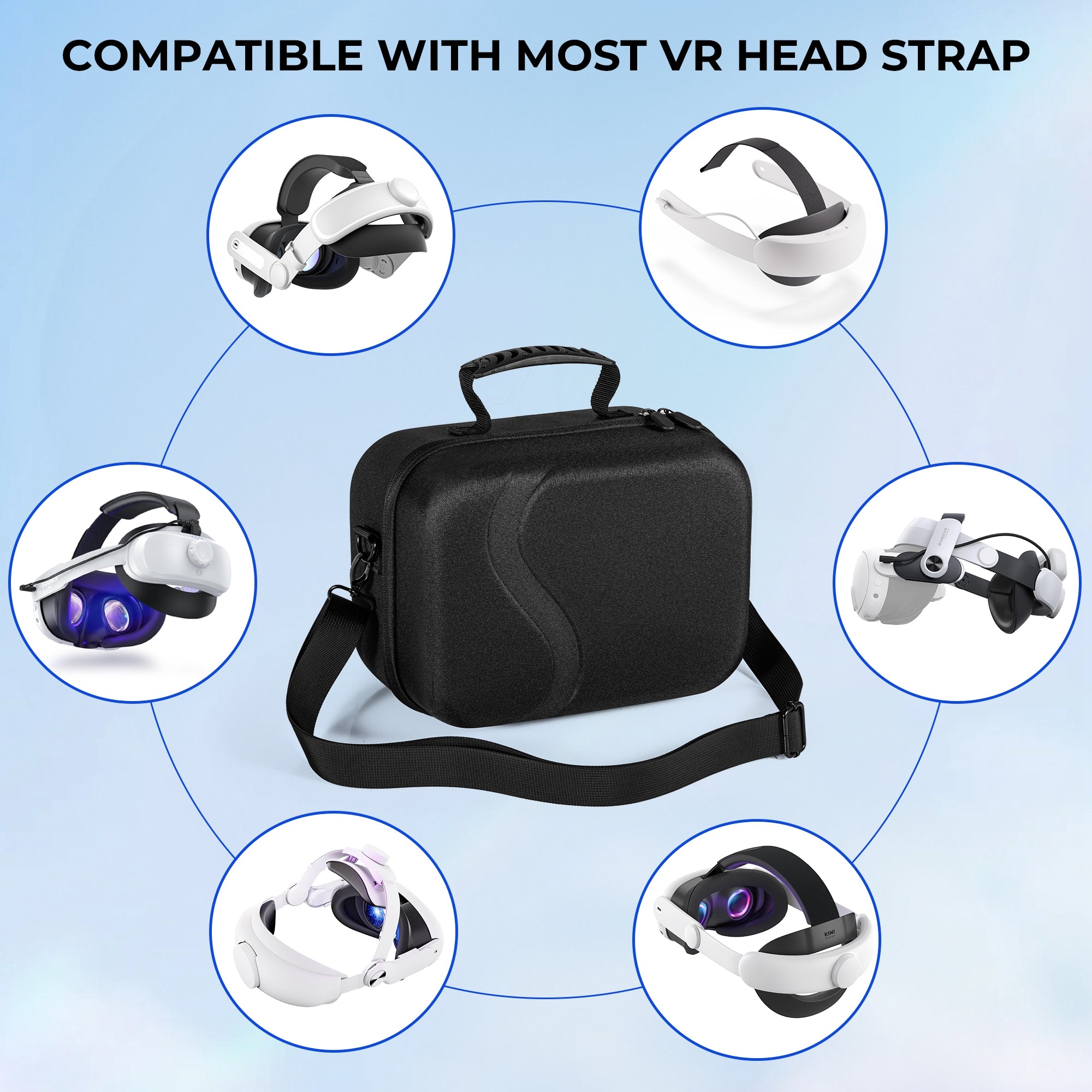 STARTRC GAMES 2.0 For Meta Quest 3 VR Hardshell Carrying Pouch Protection Bag Storage Case STARTRC GAMES 2.0 For Meta Quest 3 VR Hardshell Carrying Pouch Protection Bag Storage Case